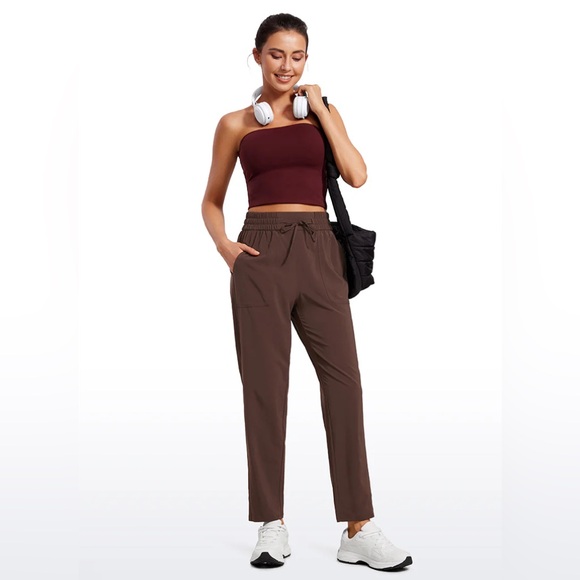 Feathery-Fit Soft Casual Workout Pants with Pockets 27" - Picture 4 of 7